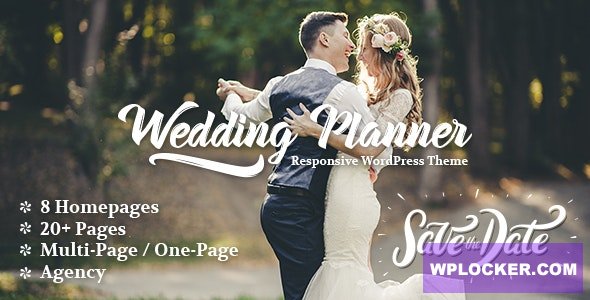 Wedding Planner v4.2 - Responsive WordPress Theme