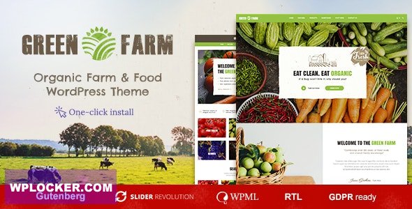 Green Farm v1.1.6 - Organic Food WordPress Theme