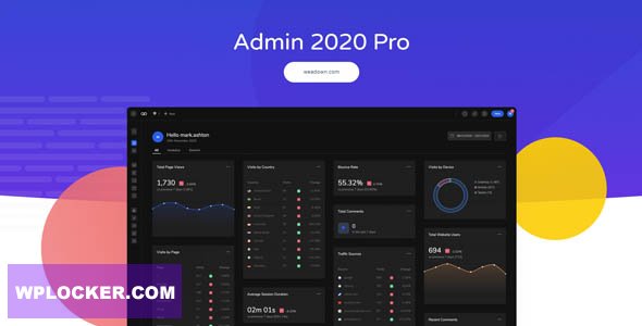 Admin 2020 v2.0.9.3 - Supercharge your WordPress Dashboard