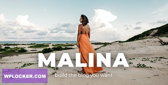 Malina v2.1.5 - Personal WordPress Blog Theme