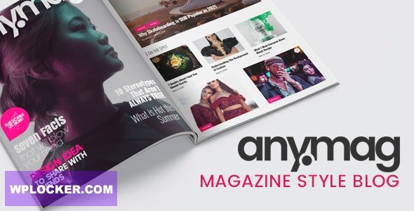 Anymag v2.2.1 - Magazine Style WordPress Blog