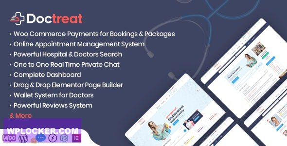 Doctreat v1.4.8 - Doctors Directory WordPress Theme