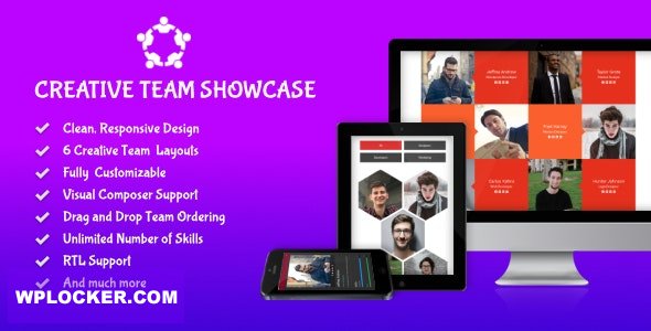 Creative Team Showcase v2.7.0 - Team Showcase Plugin for WordPress