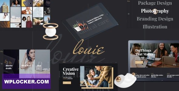 Louie v1.1.0 - Modern Portfolio Theme for Agencies