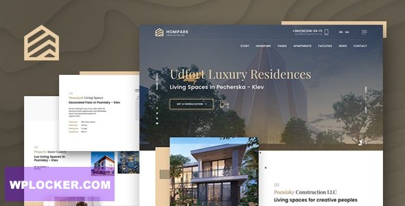 Hompark v1.1.2 - Real Estate & Luxury Homes Theme
