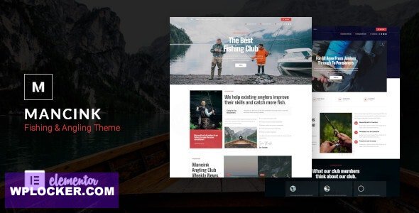 Mancink v1.0 - Fishing & Angling WordPress Theme