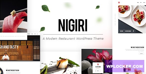 Nigiri v1.4 - Restaurant Theme