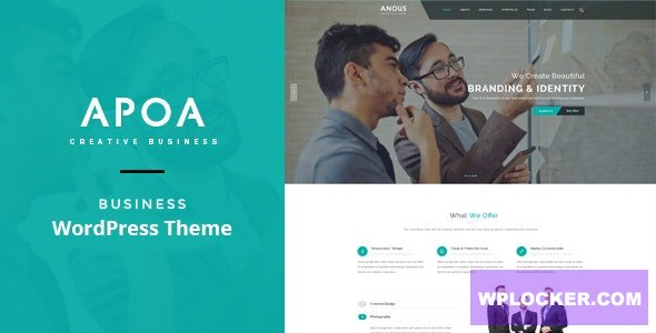 Apoa v1.3.2 - Business WordPress Theme