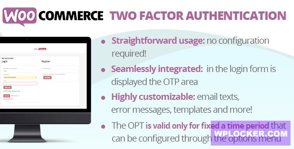 WooCommerce Two Factor Authentication v1.6