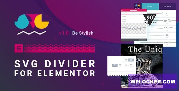 SVG Divider for Elementor v1.0.0