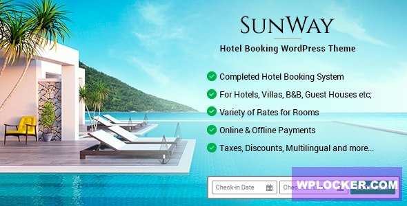 Sunway v4.0 - Hotel Booking WordPress Theme