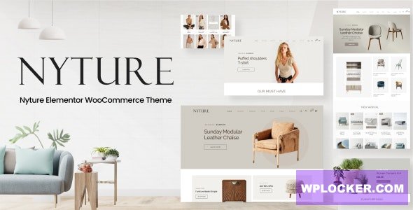 Nyture 2.0.3 - Elementor WooCommerce Theme
