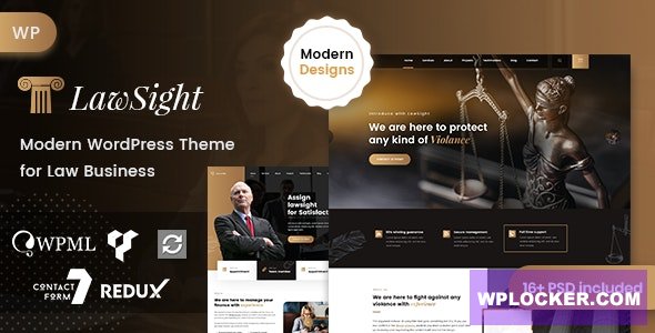 Lawsight v1.1.1 - Law & Lawyer WordPress