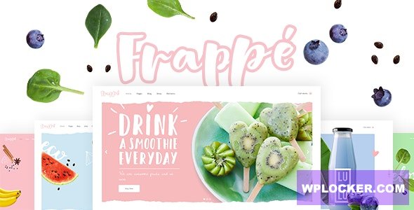 Frappé v1.6.1 - Smoothie, Juice Bar and Organic Food Theme
