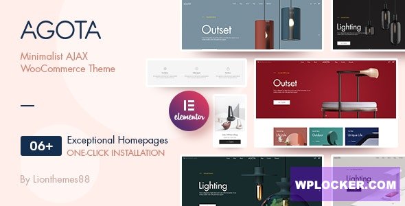 Agota v1.0.2 - WordPress WooCommerce Elementor Theme