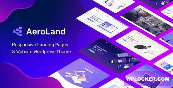 AeroLand v4.0 - App Landing Software Website WordPress Theme