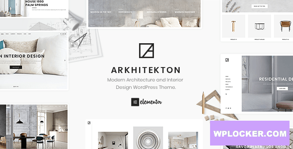 Arkhitekton v1.3.0 - Modern Architecture and Interior Design WordPress Theme