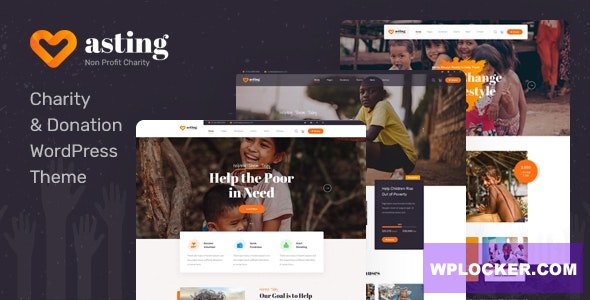Asting v1.0.2 - Charity & Donation WordPress Theme
