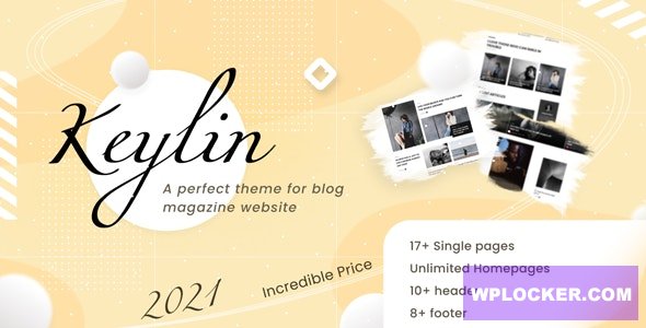 Keylin v1.5 - WordPress Magazine and Blog Theme