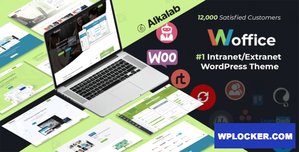 Woffice v3.1.2 - Intranet/Extranet WordPress Theme