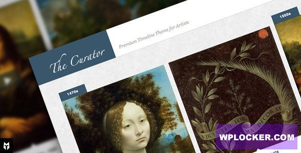 The Curator v1.4.9.3 – Premier WP Timeline Theme for Artists