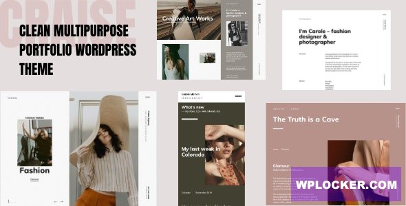 Craise v1.0.8 - Multi-Purpose WordPress Portfolio Theme