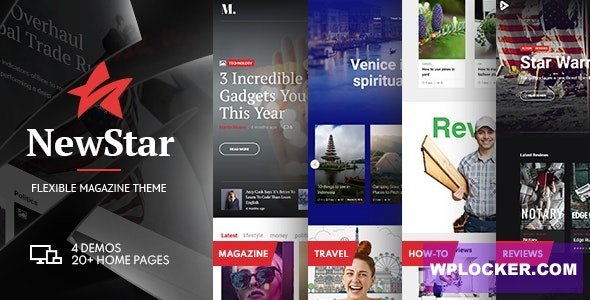 NewStar v1.3.0 - Magazine & News WordPress Theme