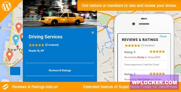 Social Store Locator - Reviews & Ratings Add-on v2.1