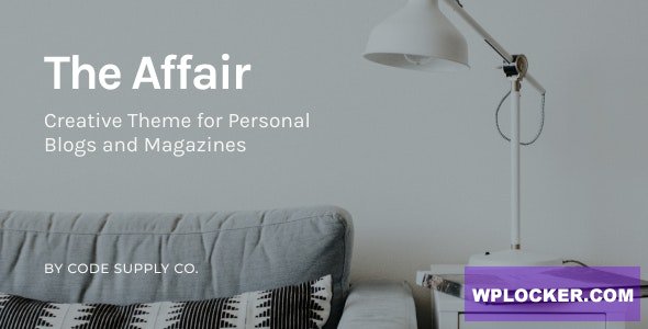 The Affair v3.4.6 - Creative Theme for Personal Blogs and Magazines