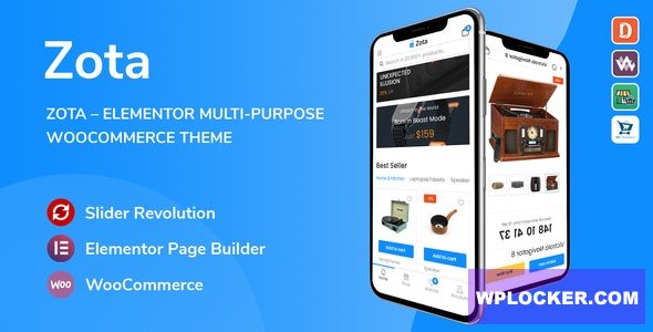 Zota v1.0.9 - Elementor Multi-Purpose WooCommerce Theme