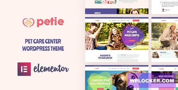 Petie v1.1.0 - Pet Care Center & Veterinary WordPress Theme