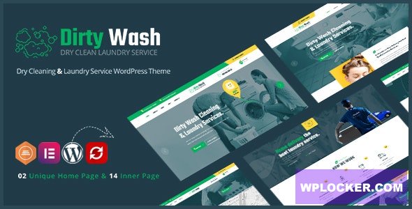 DirtyWash v1.0.1 – Laundry Service WordPress Theme