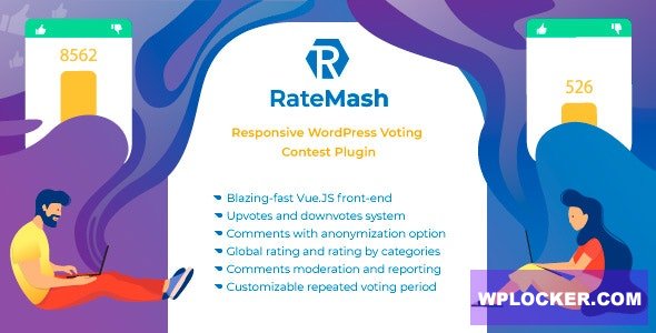 RateMash v1.0.0 - Responsive WordPress Voting Contest Plugin