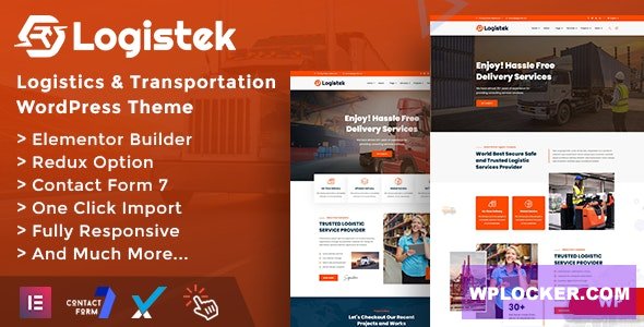 Logistek v1.0 - Logistics & Transportation WordPress Theme