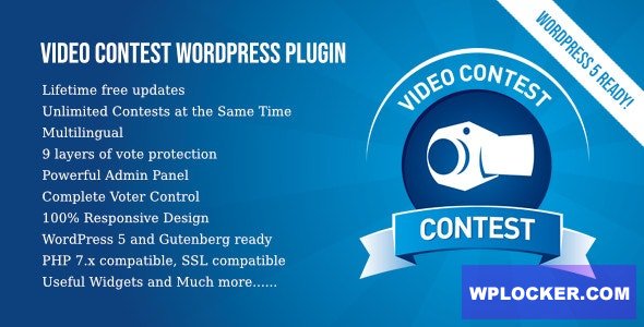 Video Contest WordPress Plugin v3.2