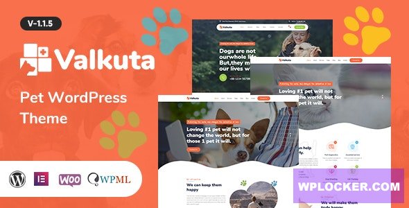 Valkuta v1.1.5 - Pet WordPress Theme