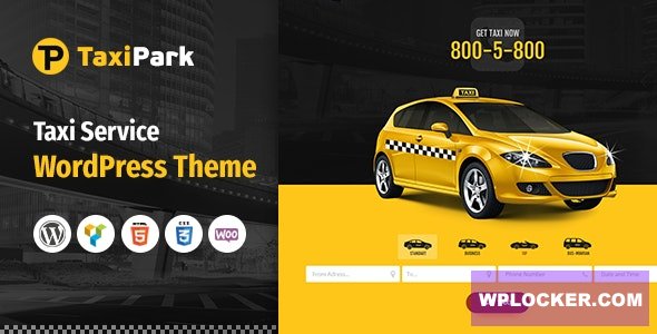 TaxiPark v1.5.9 - Taxi Cab Service Company WordPress Theme