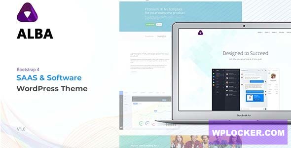 Alba v1.0 - Startup/Software WordPress Theme