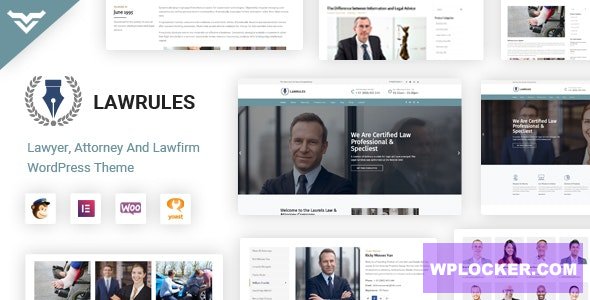 Lawrules v1.3 - Lawyer WordPress Theme