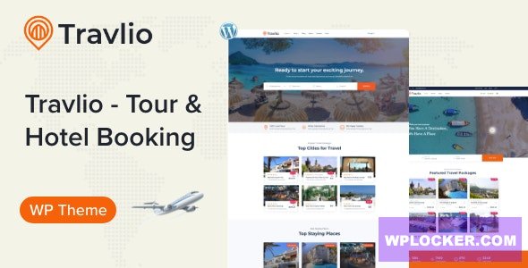 Travlio v1.0.3 - Travel Booking WordPress Theme