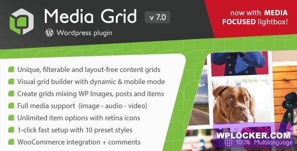Media Grid v7.5.0 - Wordpress Responsive Portfolio