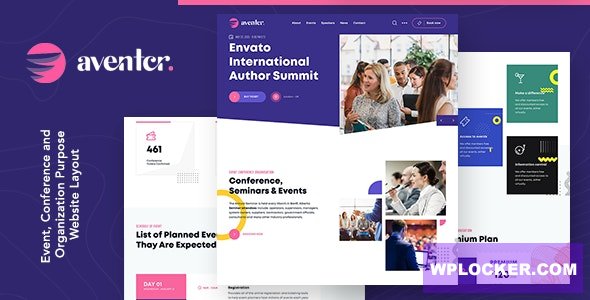 Aventer v1.0 - Conferences & Events WordPress Theme