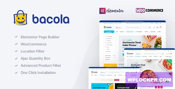 Bacola v1.1.0 - Grocery Store and Food eCommerce Theme