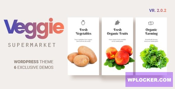 Veggie v2.0.8 - Vegetable and Fruit Shop WordPress Theme