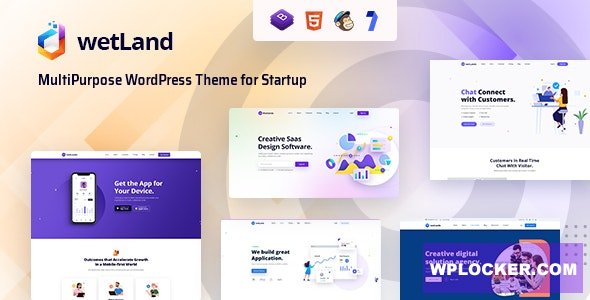 Wetland v1.0.2 - MultiPurpose WordPress Theme for Startup