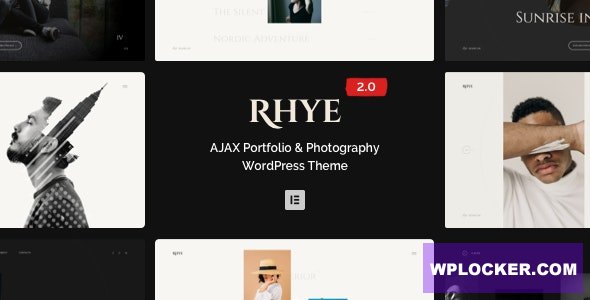 Rhye v2.6.0 – AJAX Portfolio WordPress Theme