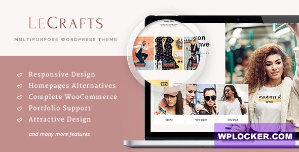 LeCrafts v3.11.5 - WooCommerce Marketplace Themes