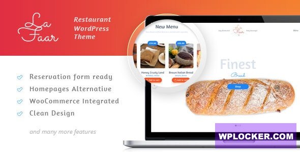 Lafaar v1.6.3 - Restaurant & Food Menus WooCommerce Theme