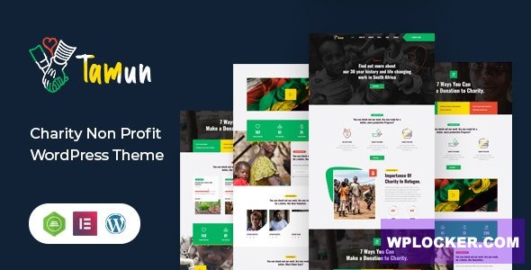 Tamun v1.1 – Fundraising WordPress Theme