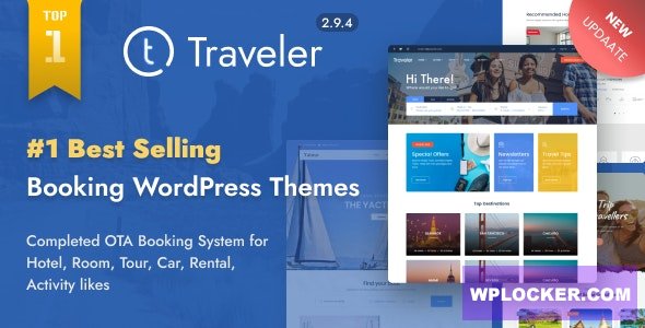 Traveler v2.9.7 - Travel Booking WordPress Theme
